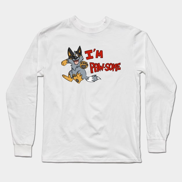 Pawsome Long Sleeve T-Shirt by niknikando